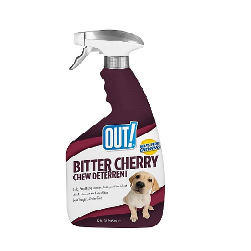 OUT! Bitter Cherry Chew Deterrent Spray Review